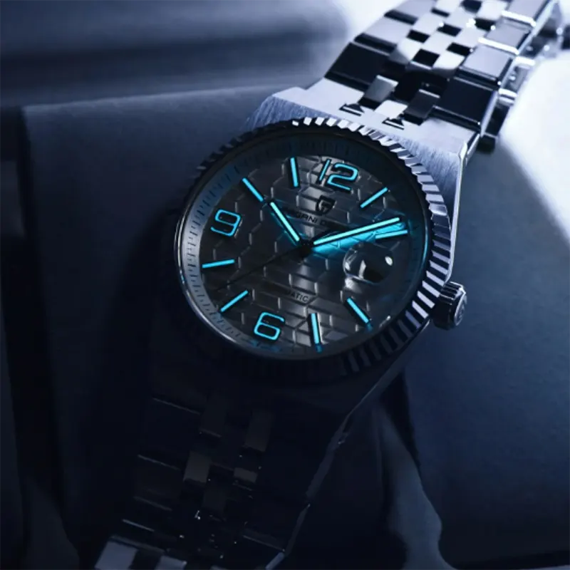 Pagani Design Land Dweller Silver-tone Sporty Men's Watch- PD-YS027